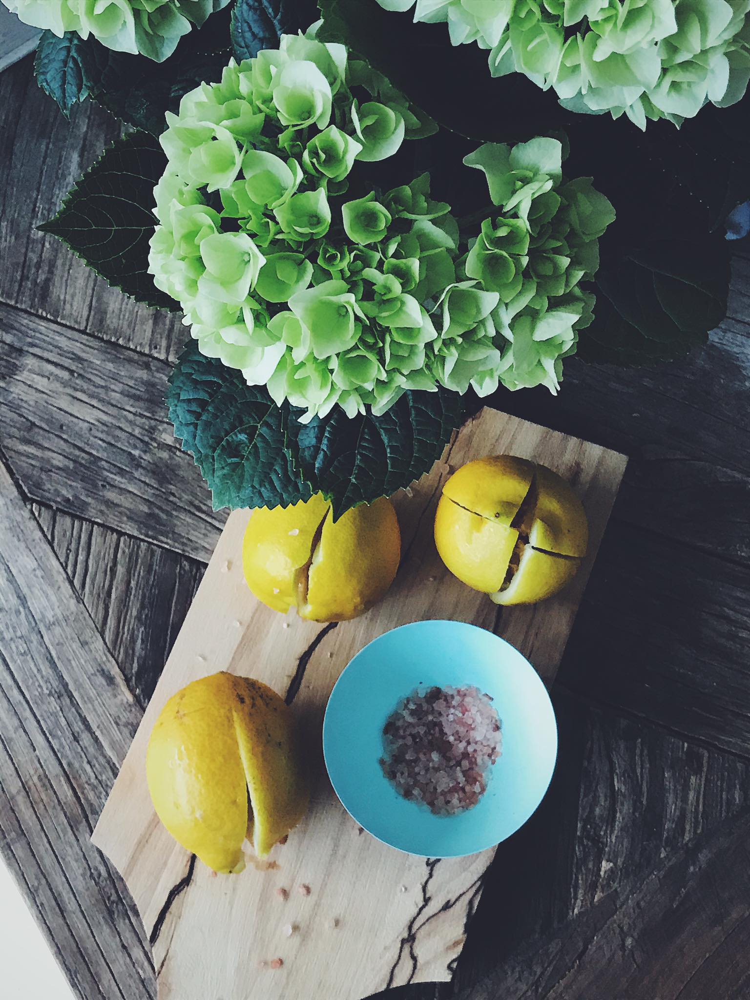 Saltsyltede citroner