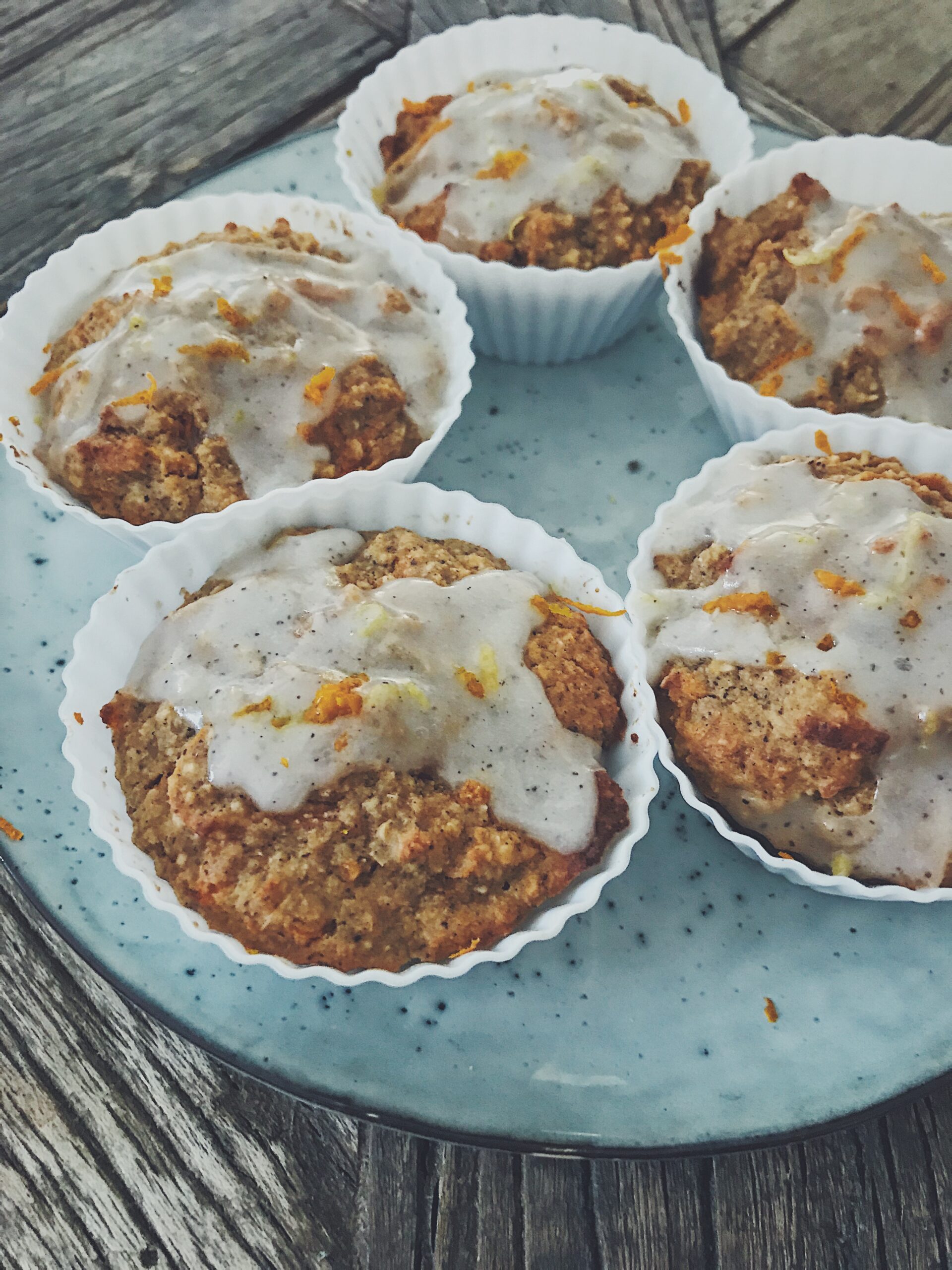 Gulrodskage Gulerodsmuffin